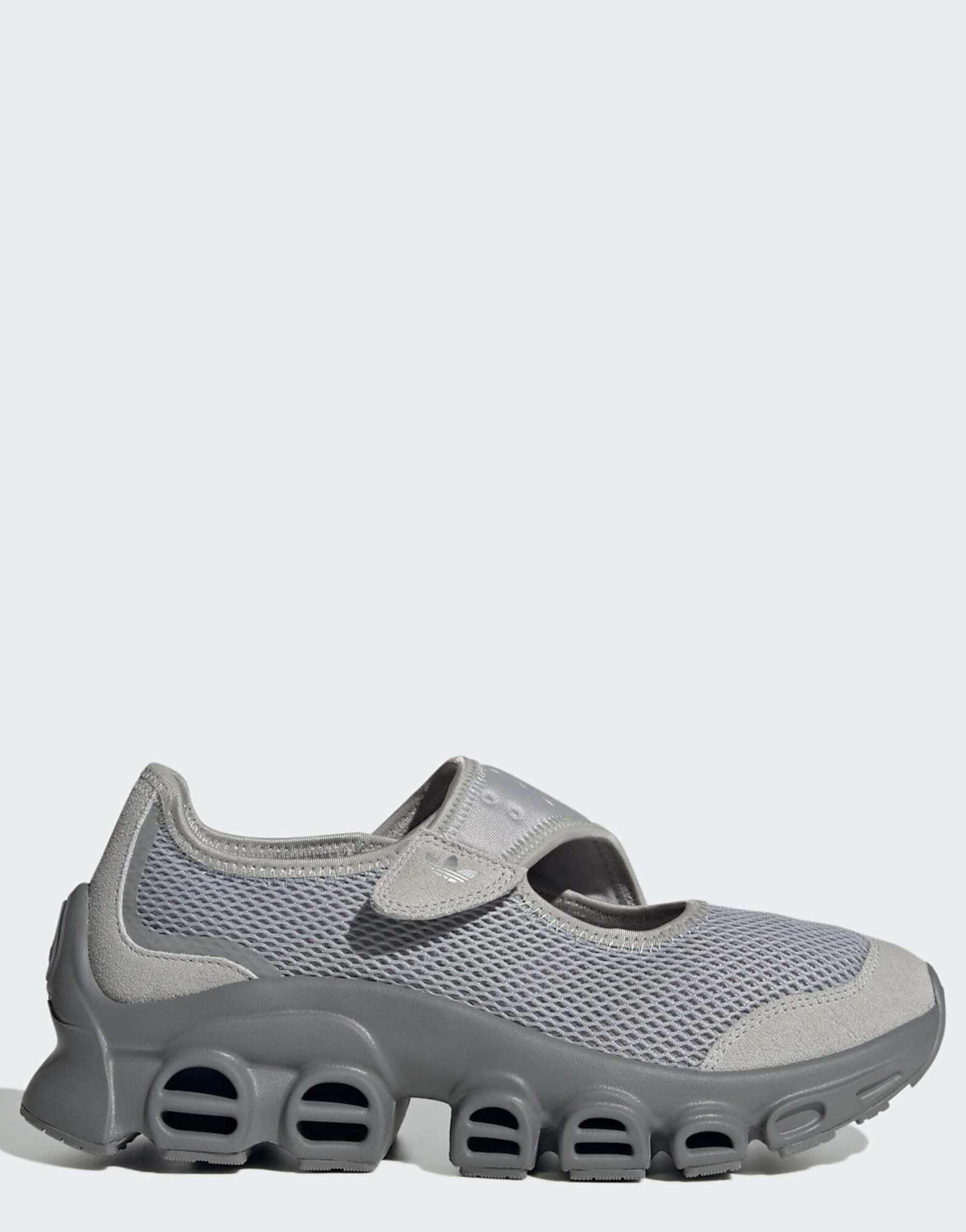 Adidas Originals Adifom Megajane Shoes in Grey Three / Grey Two / Silver