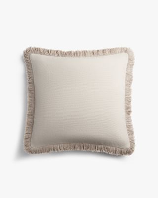 Fringe Wool Pillow Cover
