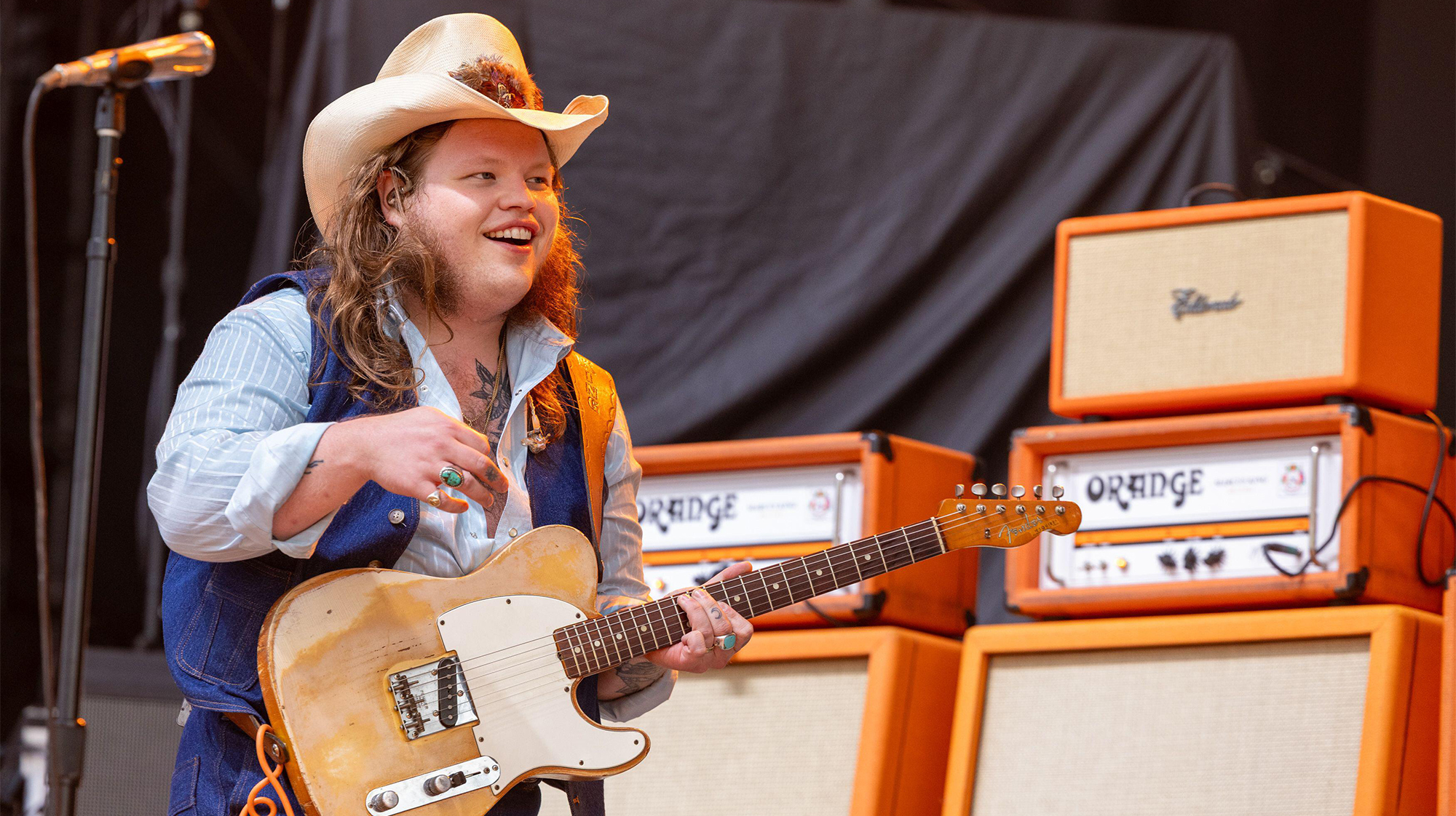 Manchester, USA. 12th June, 2025. Marcus King during the Bonnaroo Music Festival on June 12, 2025, in Manchester, Tennessee 