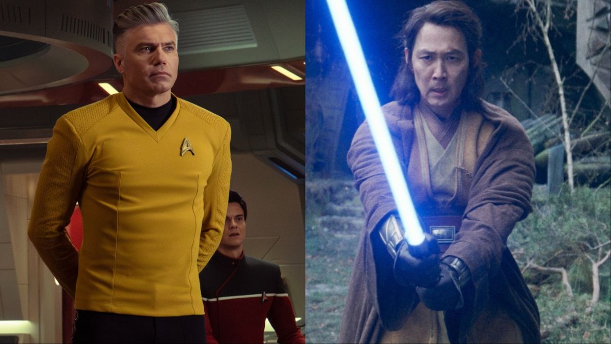 Captain Pike and Master Sol side by side pictures