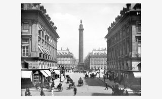 The original Vendôme Column was torn down in 1871, and re-erected in 1874 in the centre of the Place Vendôme