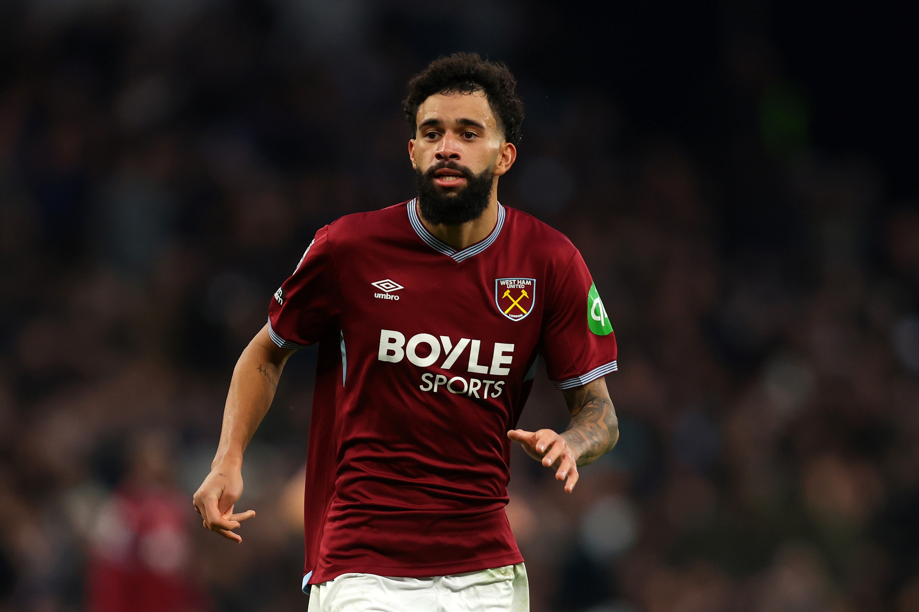 Pablo playing for West Ham