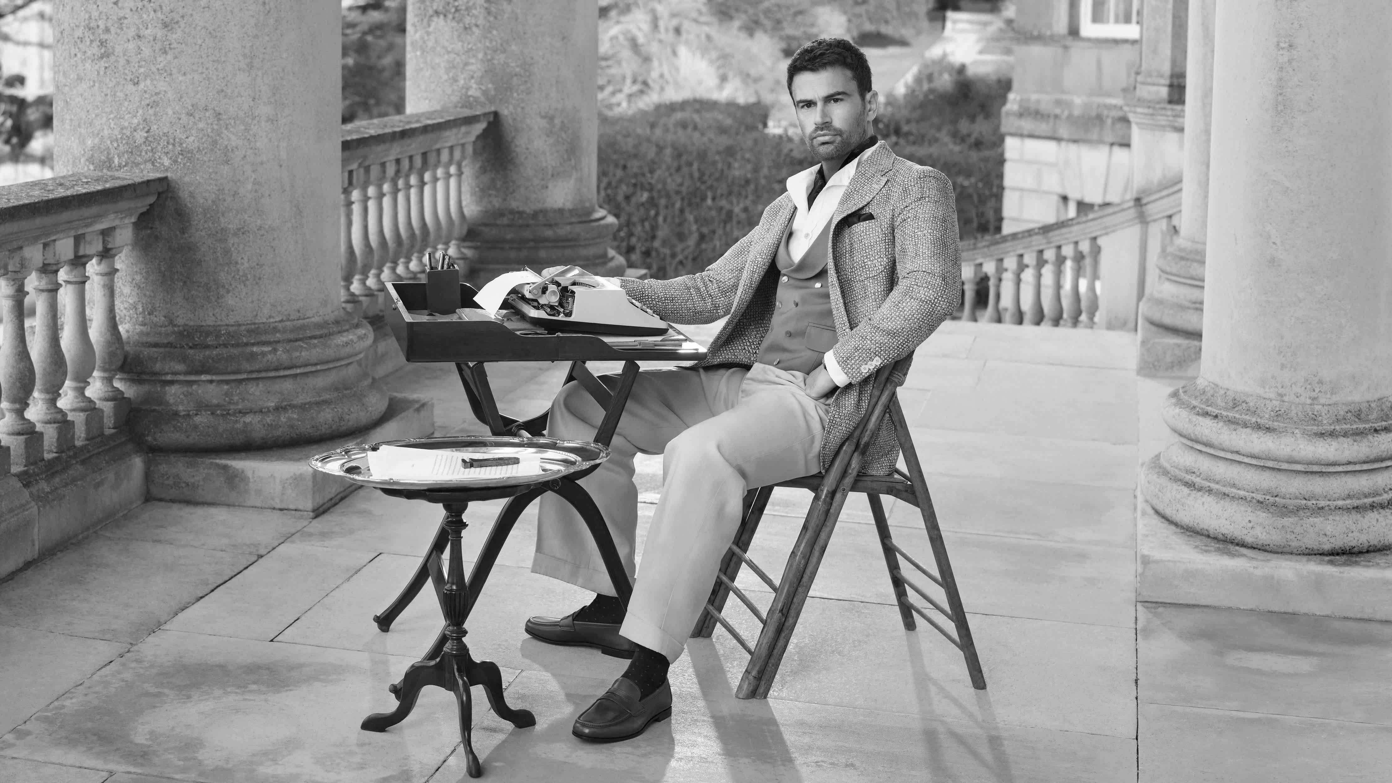 Theo James in Church's shoes