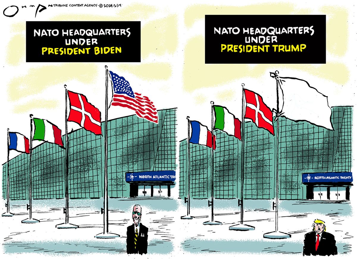 5 Scathingly Funny Cartoons On Trump's NATO Threat | The Week