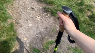 Cascade Mountain Tech Carbon Fiber Quick Lock Trekking Poles Cork Grip