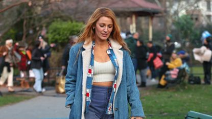 Blake Lively shooting 'It Ends with Us'