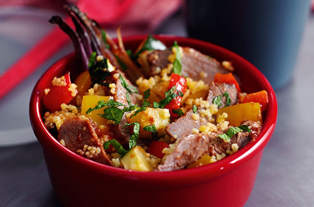 Slimming World's minted lamb couscous salad Dinner Recipes GoodtoKnow