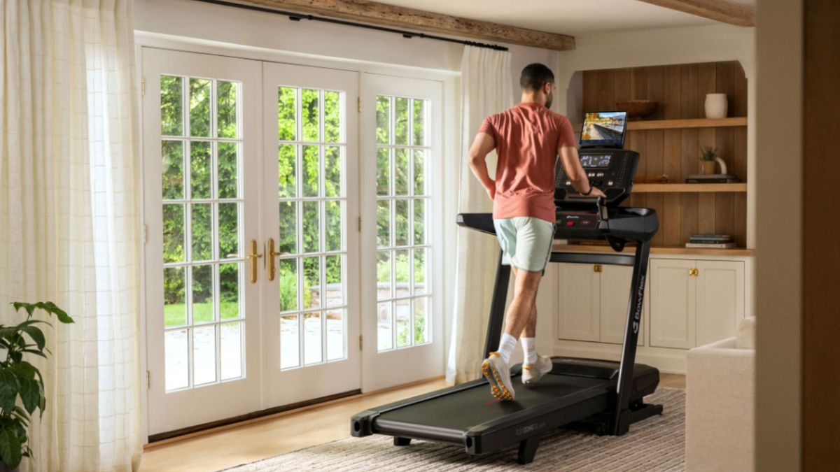 Bowflex T9 Treadmill shown in living room