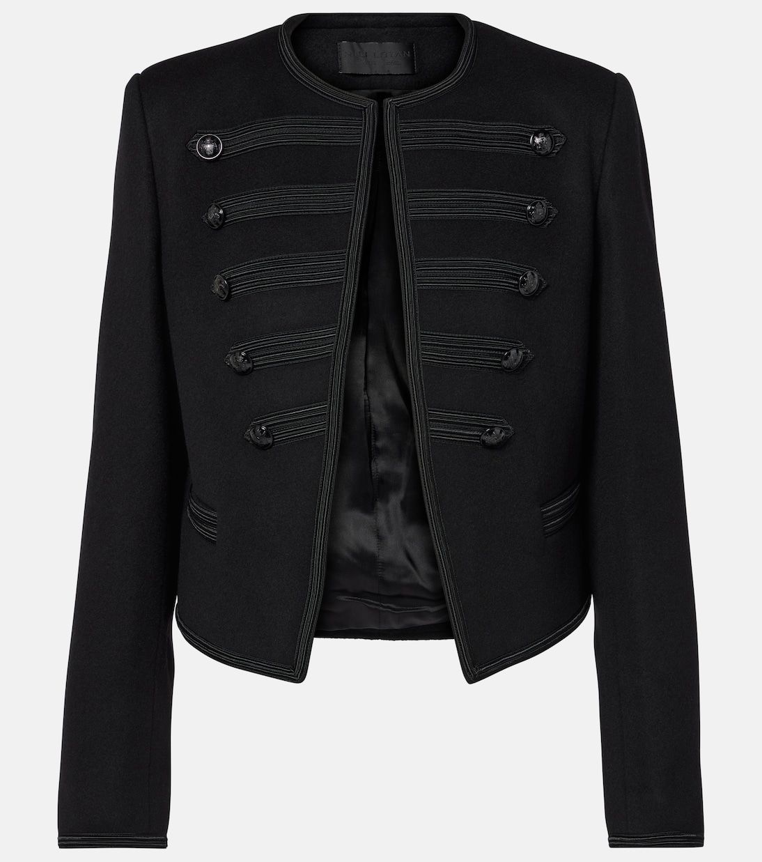 Joni Virgin Wool Jacket in Black - Nili Lotan