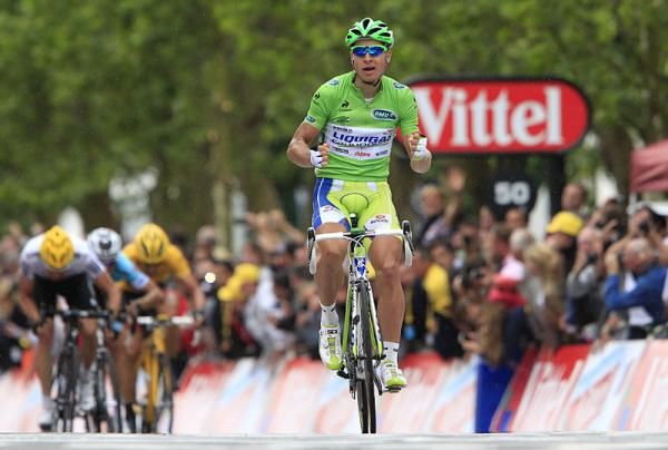 Peter Sagan (Liquigas-Cannondale) wins stage 3