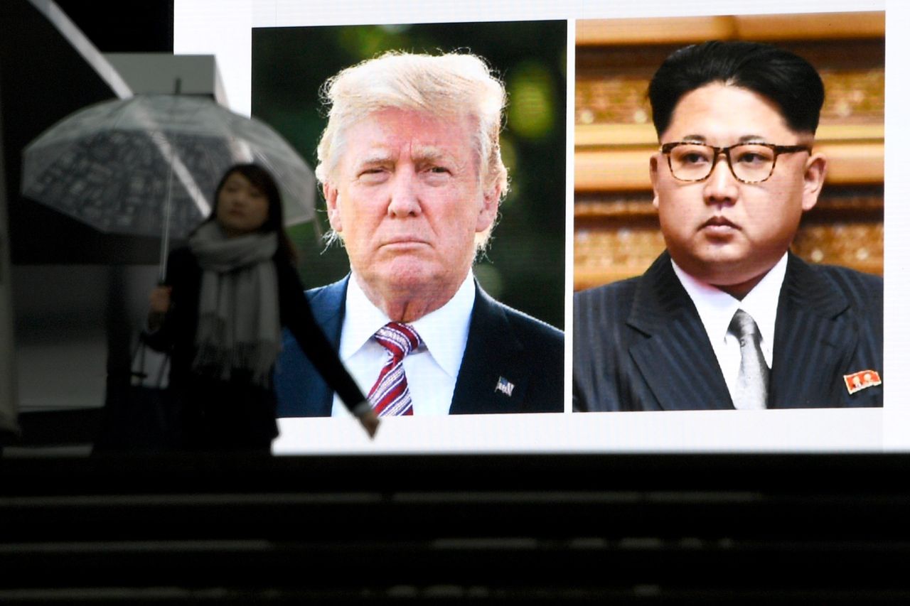 Trump and Kim Jong Un