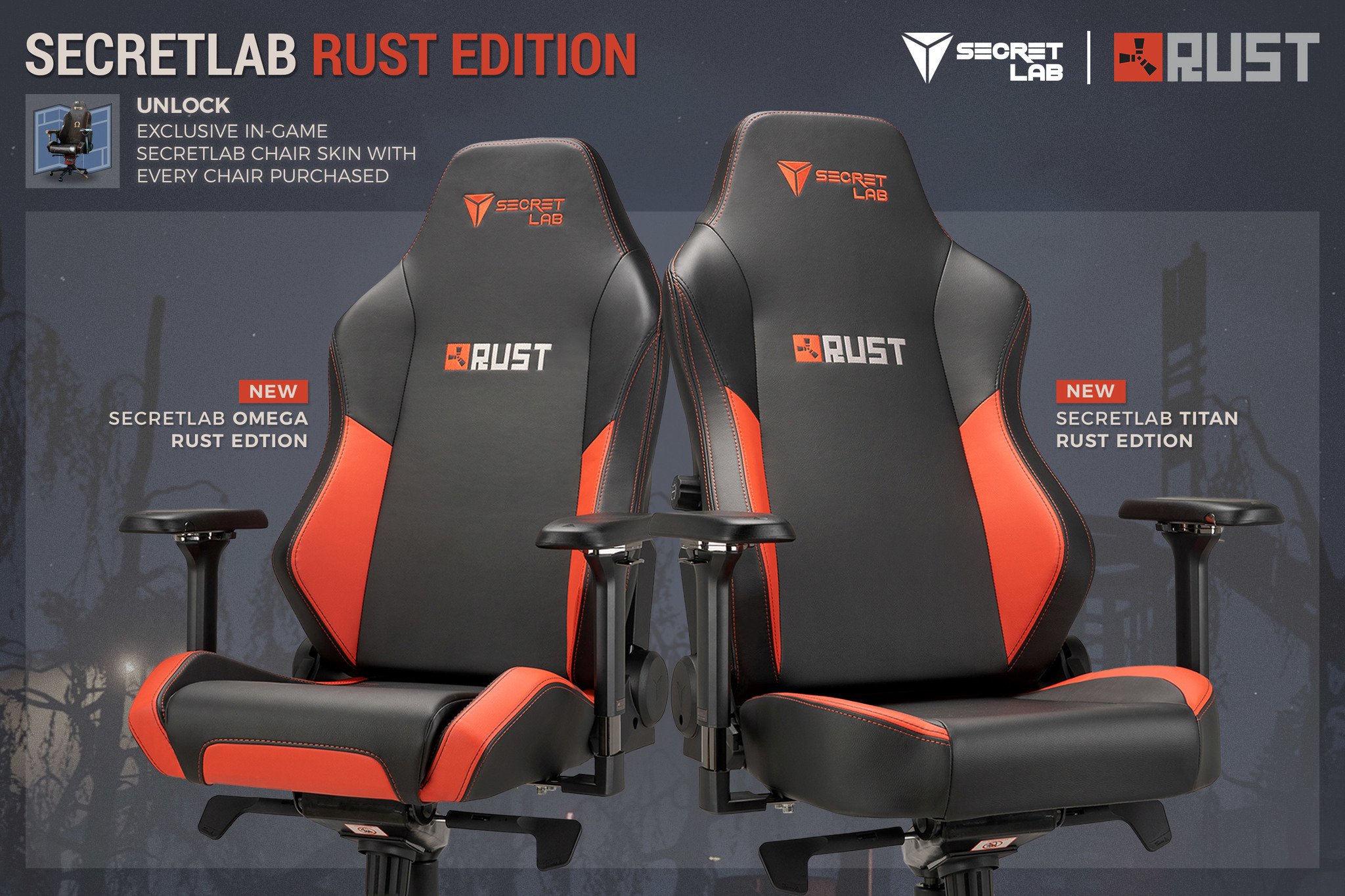 Secretlab designed a comfortable gaming chair for online survival game Rust  | Windows Central