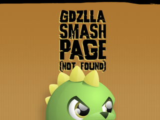 Godzilla Smashed This Page