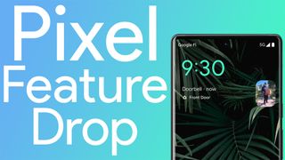 Pixel feature drop for June 2022 showing Nest doorbells on the At a Glance widget