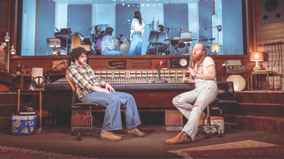 Andrew R. Butler as Charlie and Eli Gelb as Grover in Stereophonic