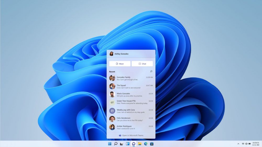 Windows 11 is putting Microsoft Teams front and centre - TechRadar