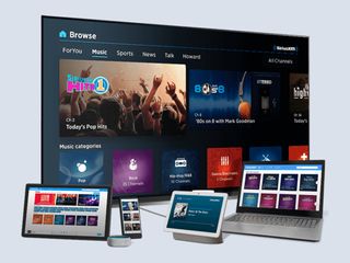 SiriusXM running on devices