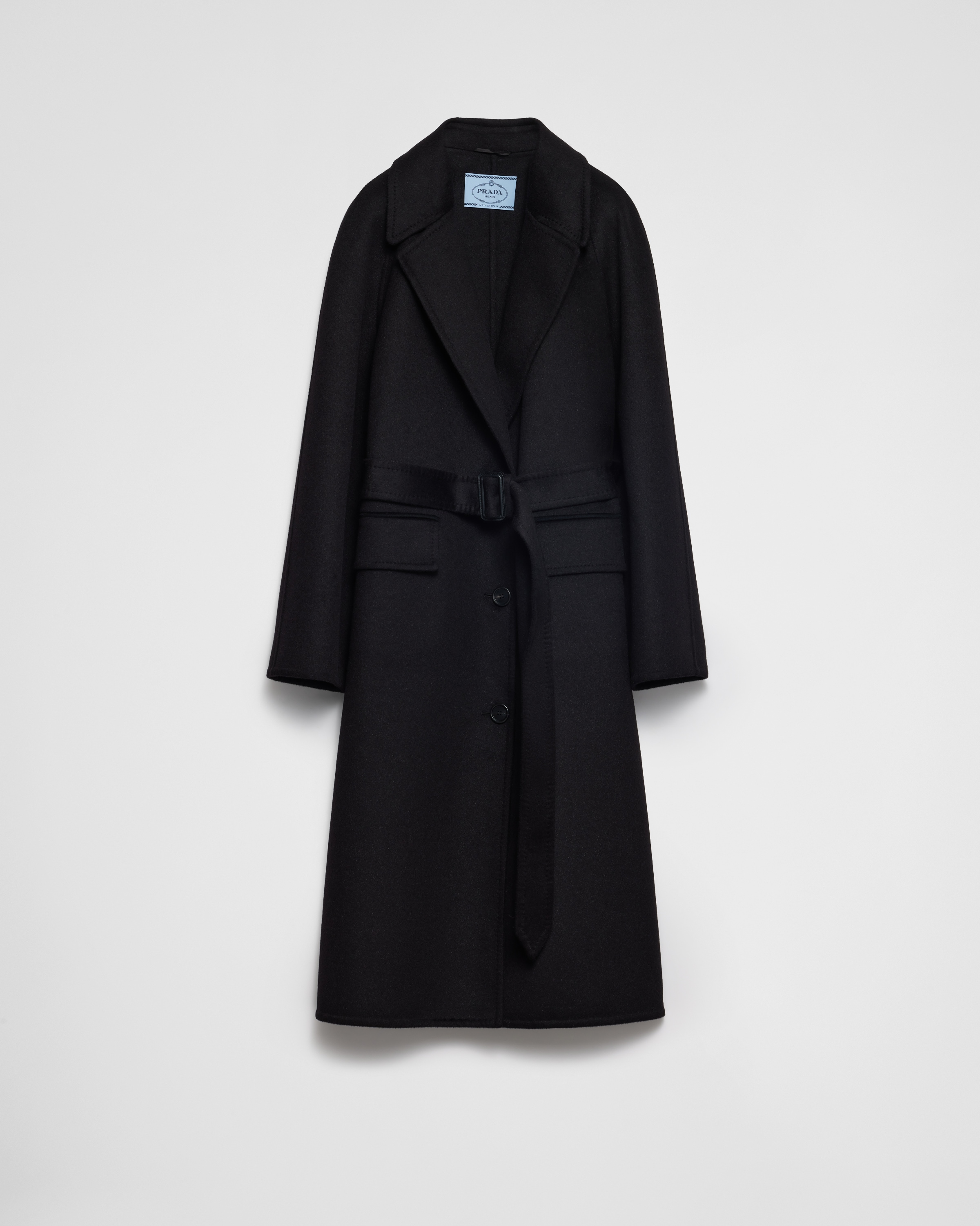 Single-Breasted Cashgora Coat