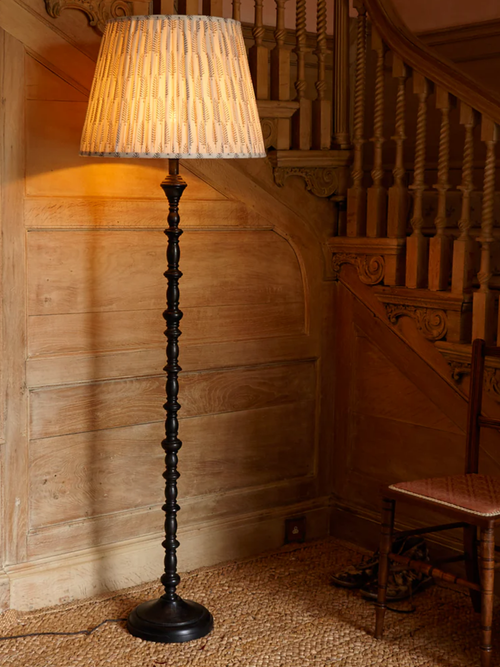 Eclipse Floor Lamp in Silvery Black