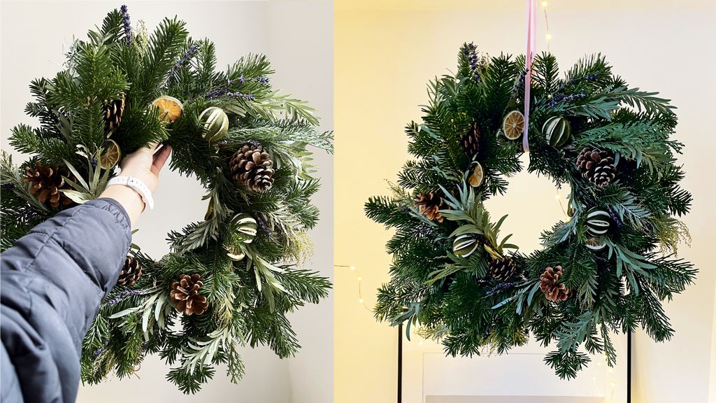 How to hang a wreath on a door (without damaging it) Real Homes