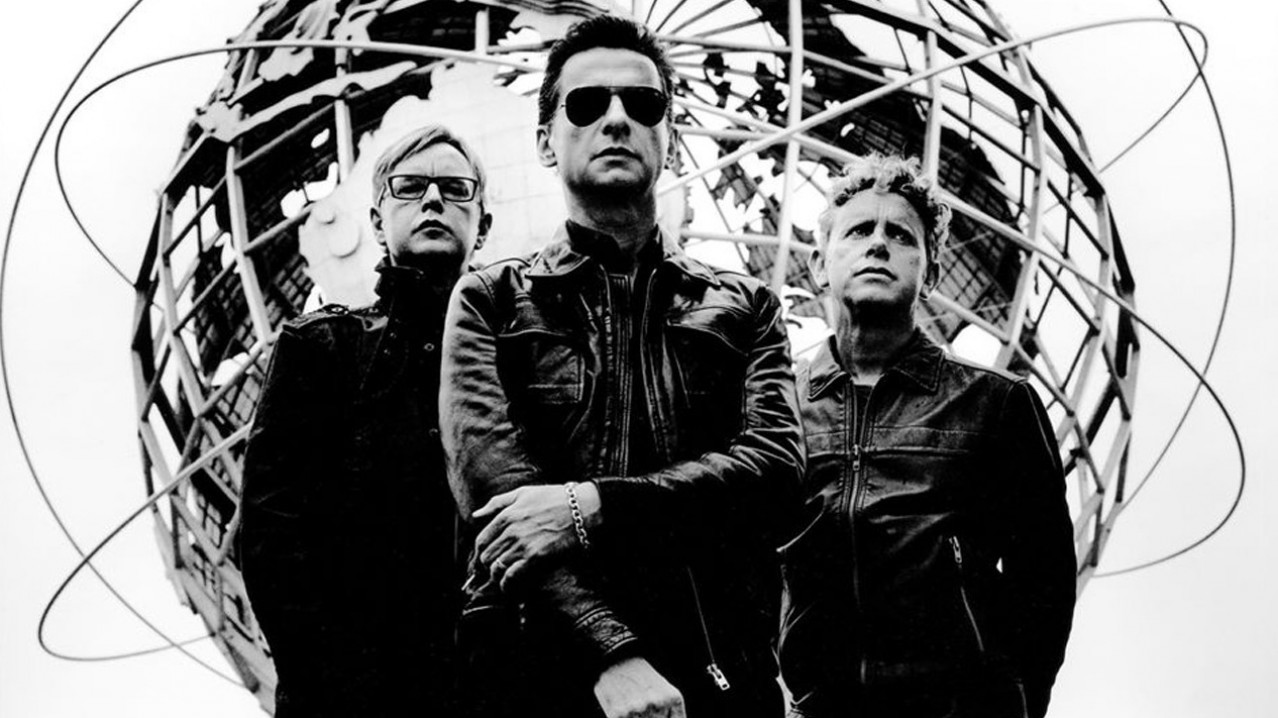 A press shot of Depeche Mode