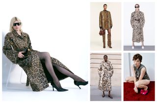 The winter 2025 trend of leopard print seen at Stella McCartney, Versace, Sportmax, Givenchy, and No. 21 Resort 2025