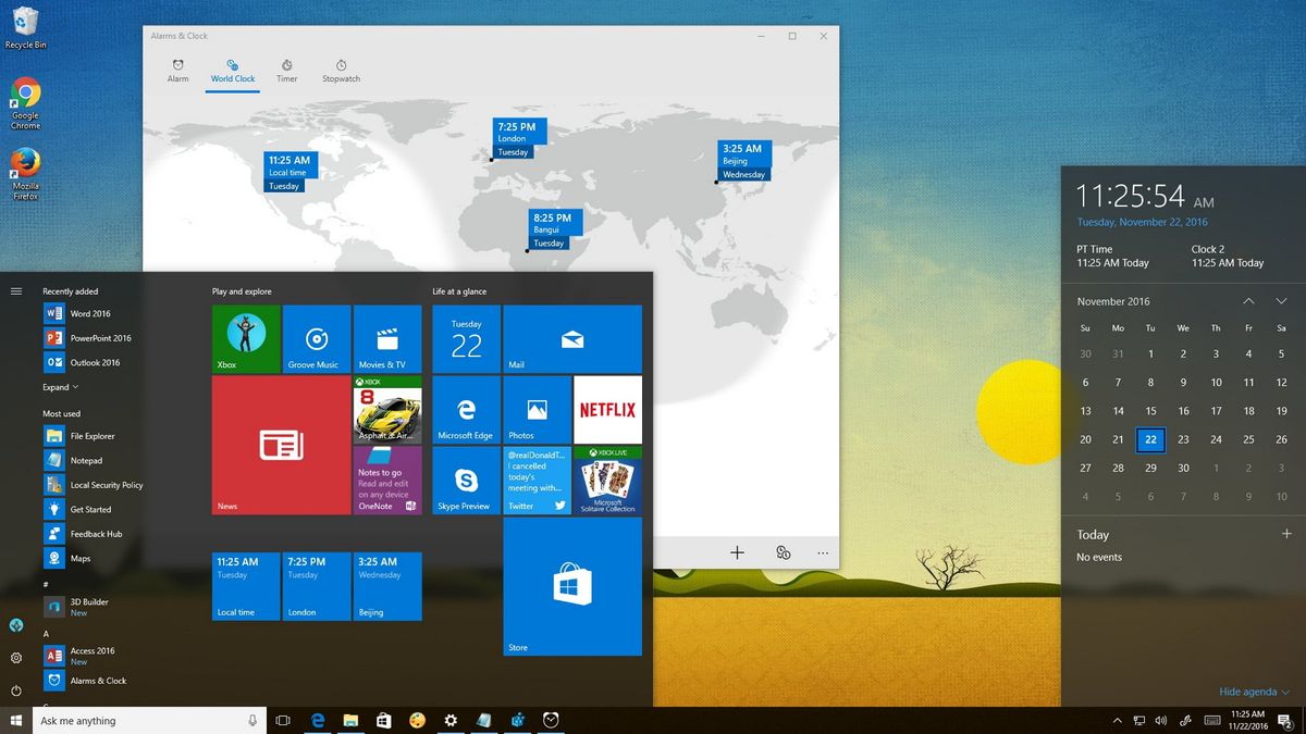 windows 10 desktop multiple clock software download