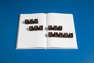 ‘You are not alone’ chocolates by Studio Frith and Coco Chocolatier