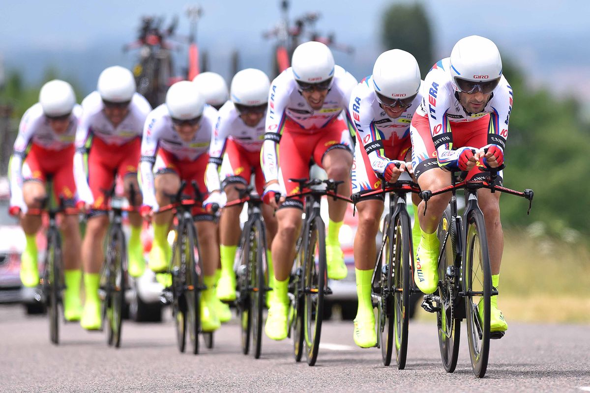 Katusha lost some time