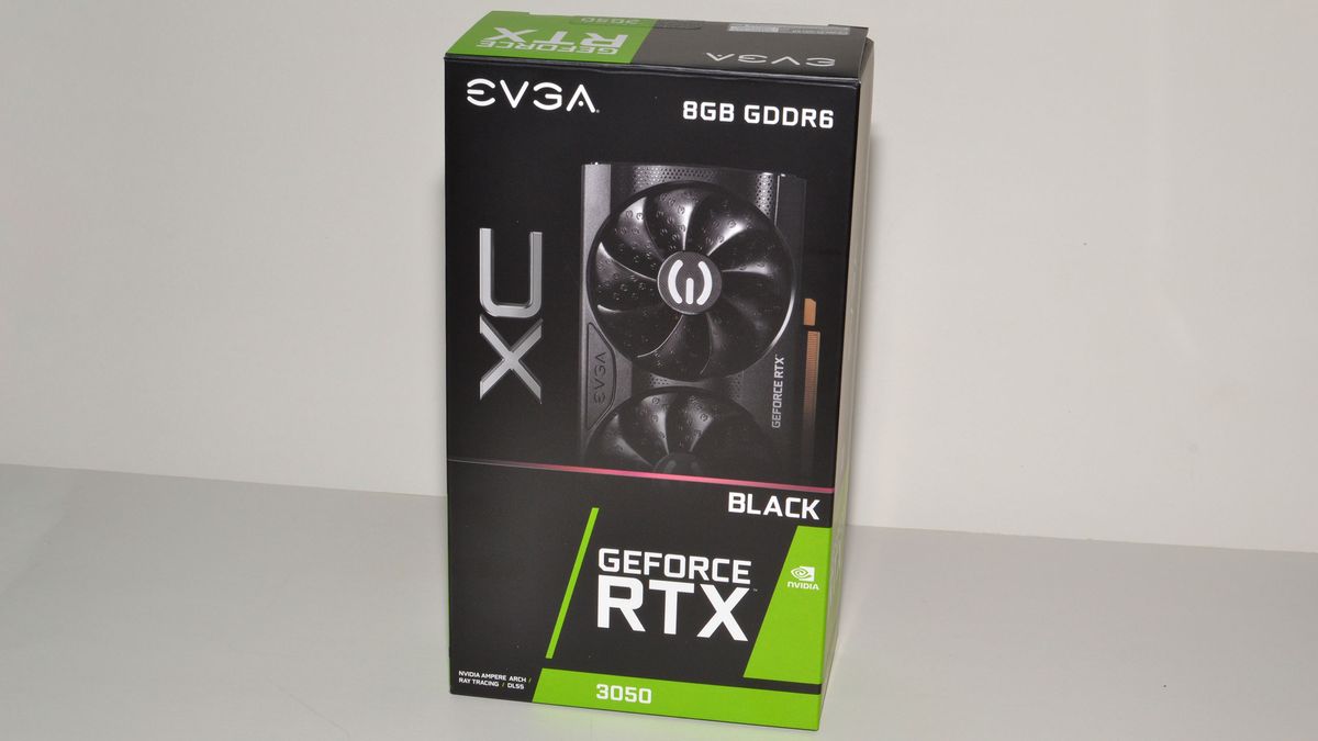 EVGA GeForce RTX 3050 XC Black photos