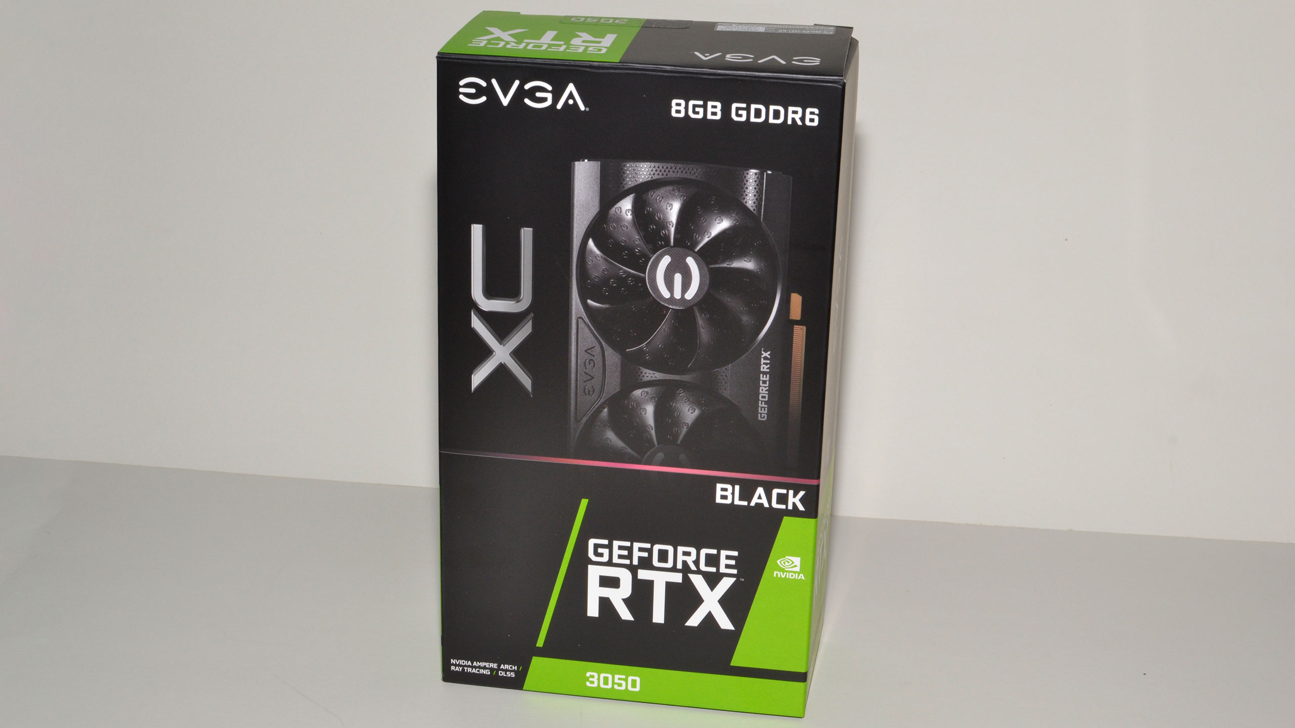 EVGA GeForce RTX 3050 XC Black photos