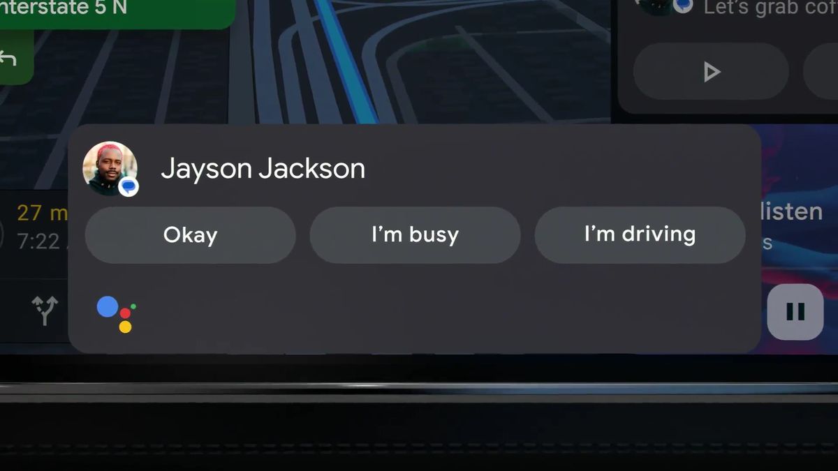 Android Auto smart suggestions