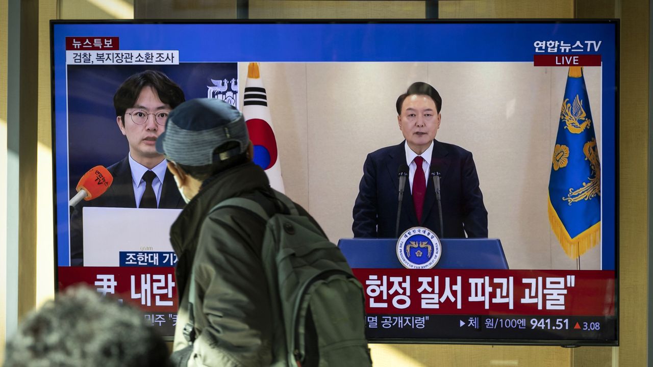 South Korean President Yoon Suk Yeol vows to fight to stay in office