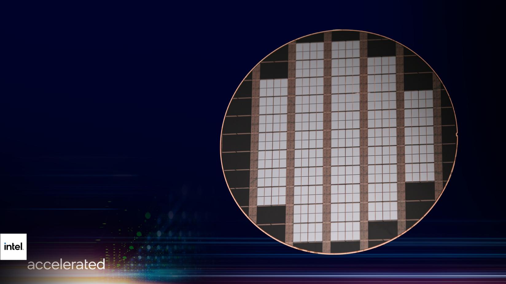 Intel Foveros wafer