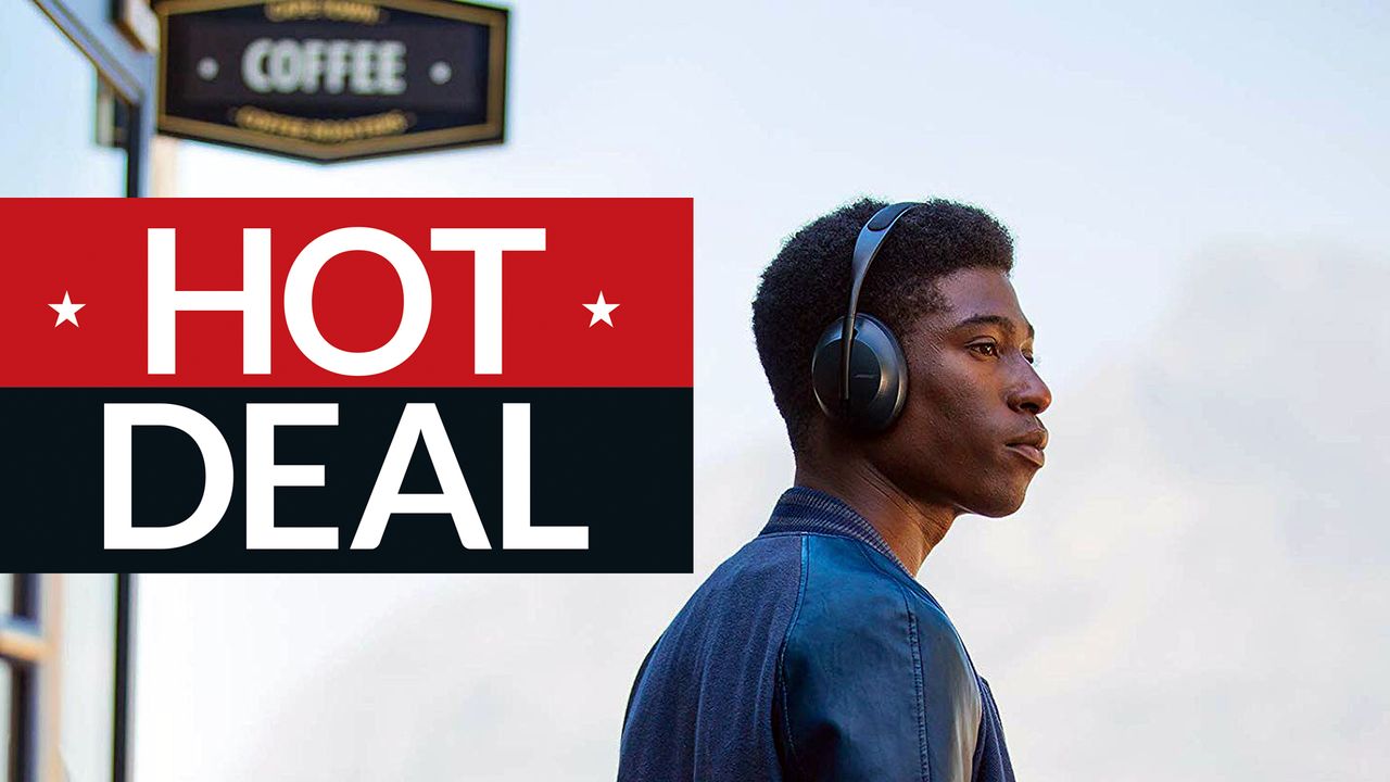 Best Bose deals 2022, man wearing Bose NCH 700 headphones outdoors