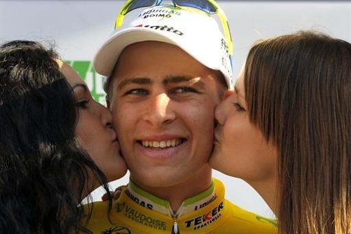 Peter Sagan (Liquigas - Doimo) is the new leader of the Tour de Romandie.