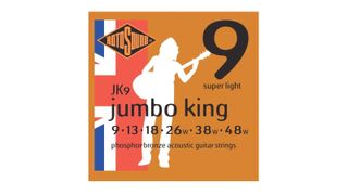 Best acoustic guitar strings for beginners: Rotosound JK9 Jumbo King Phosphor Bronze Super Light