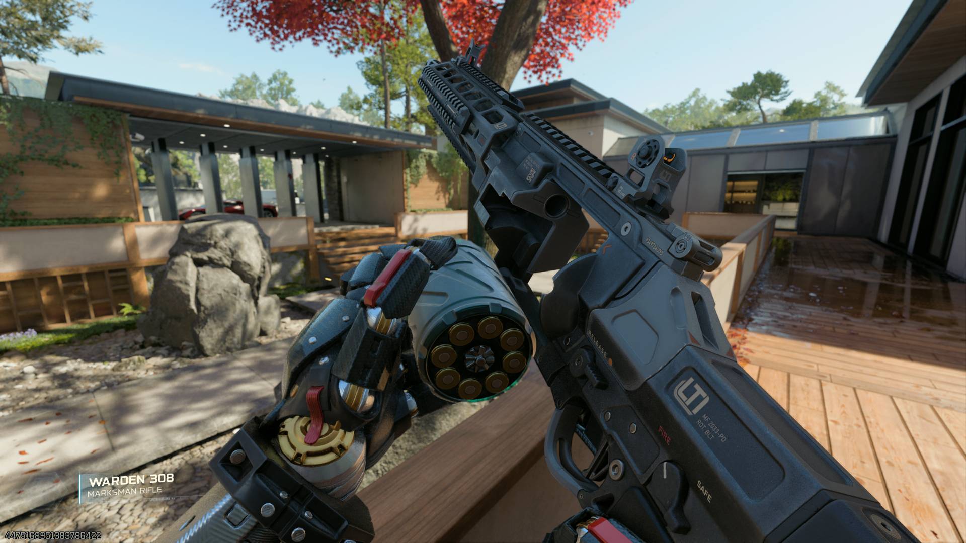 Call of Duty Black Ops 7 meta guns warden marksman rifle inspect animation