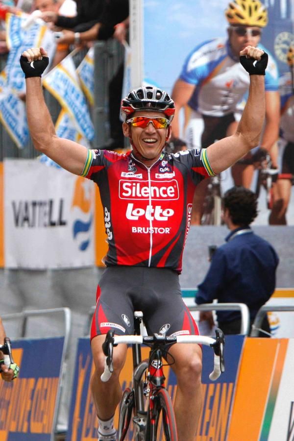 Another race, another win, this time at the Tour de Suisse in 2008