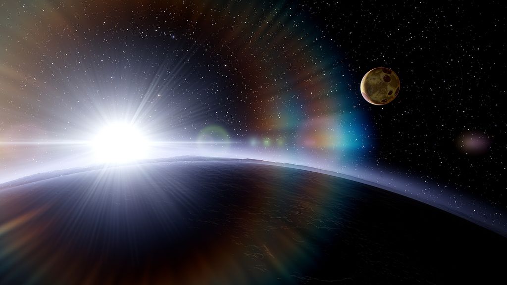 What if Earth shared its orbit with another planet?