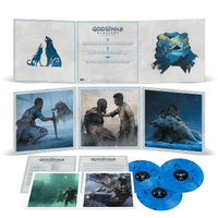 God of War Ragnarok vinyl original soundtrack (Blue Smoke)| $49.98 at Amazon