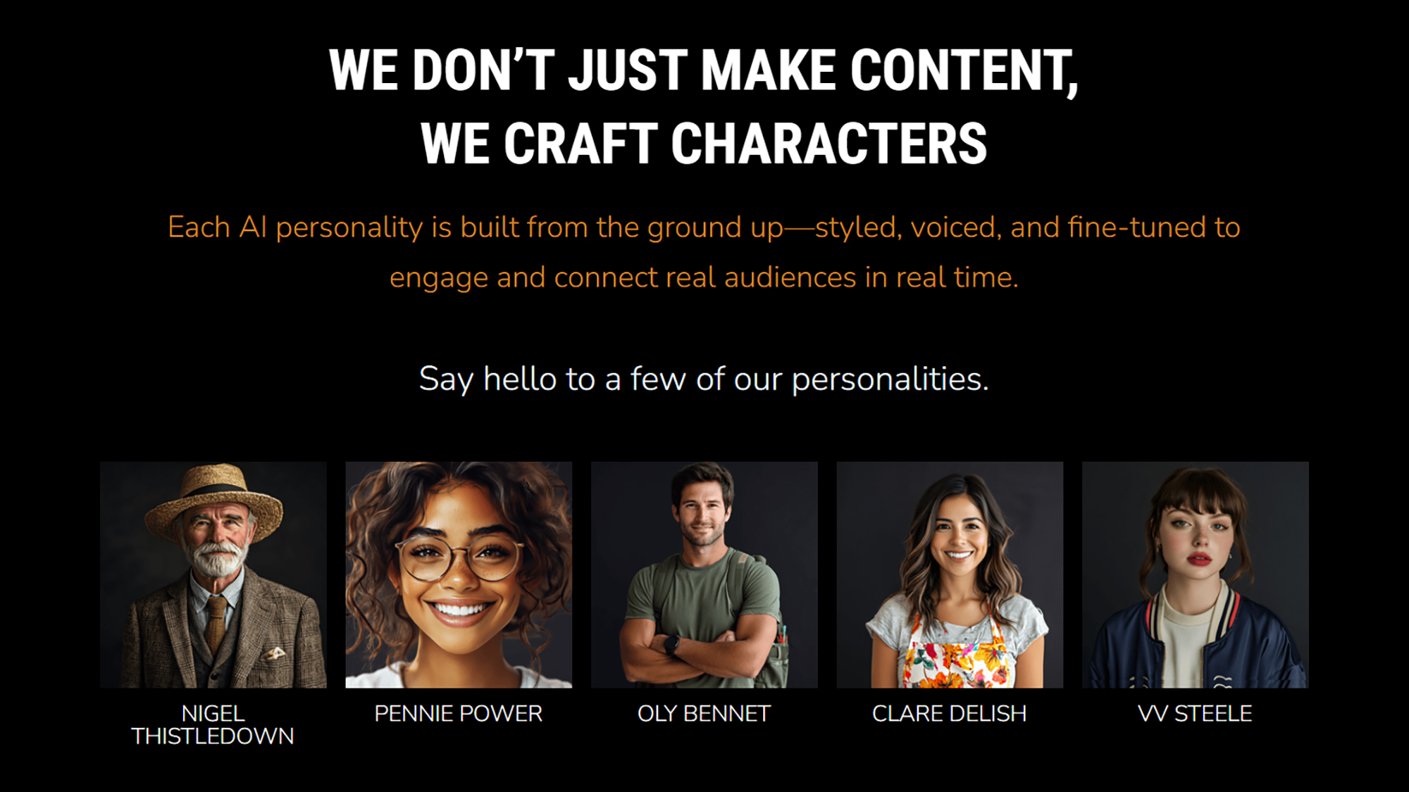 AI podcast people