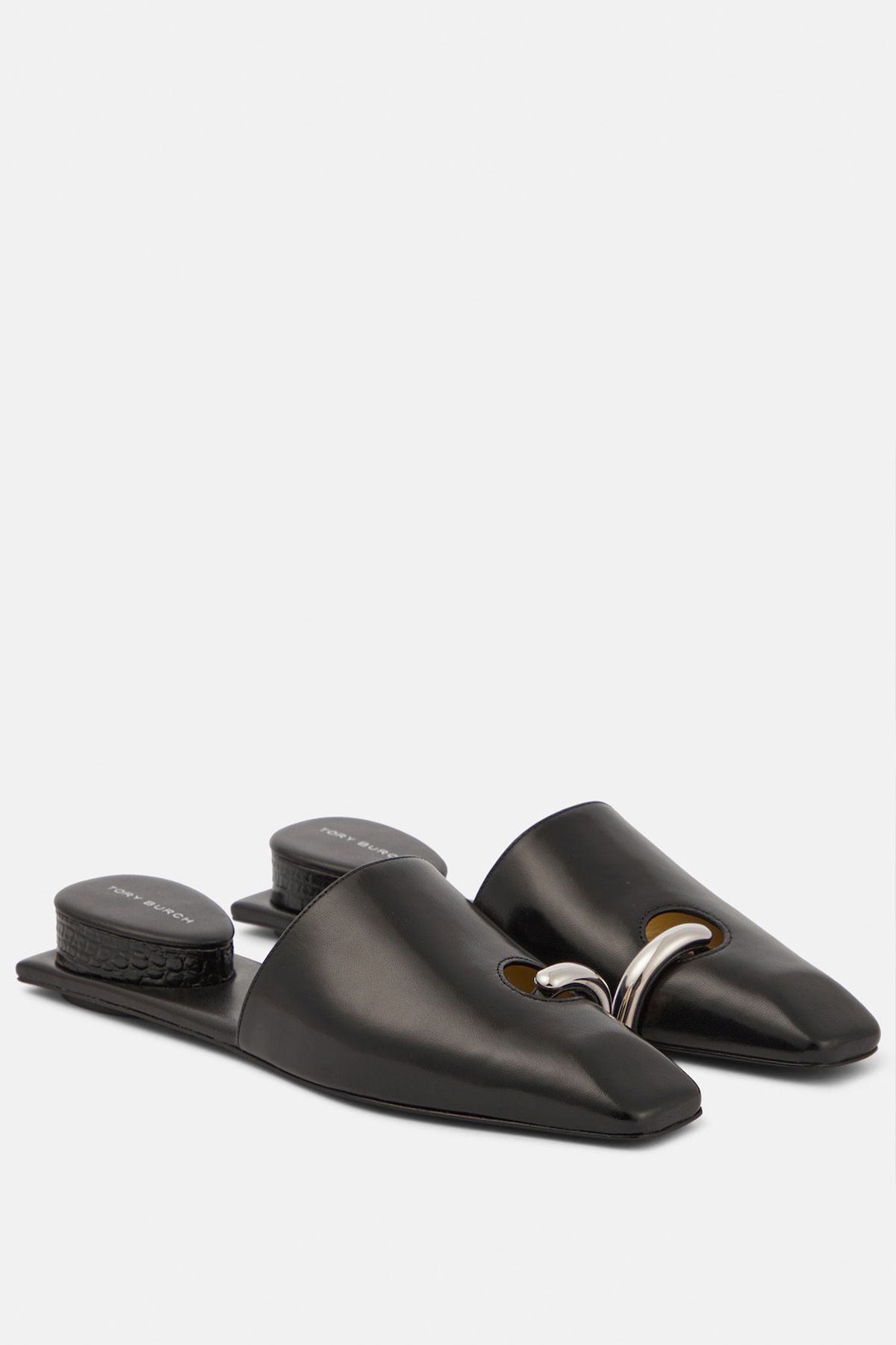 Tory Burch, Pierced Leather Mules