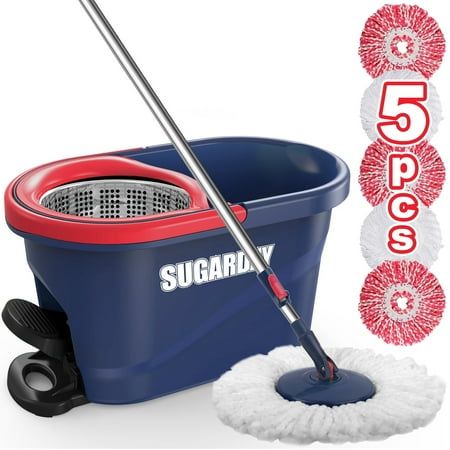 Spin Mop and Bucket System