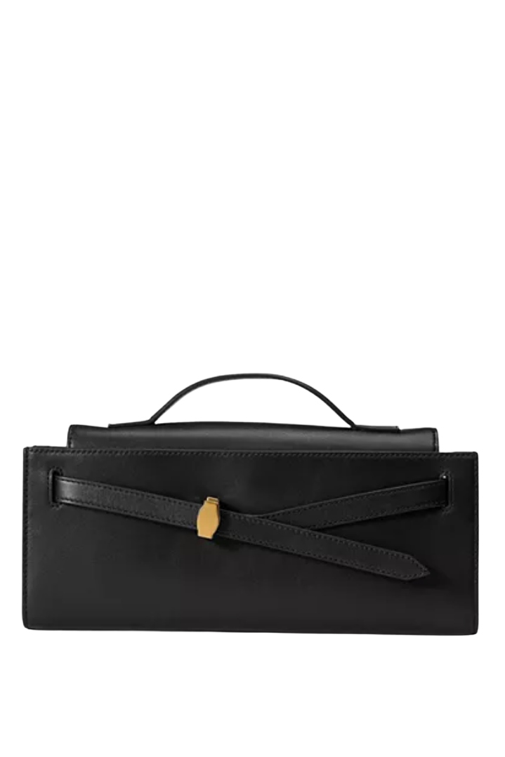 Savette, Symmetry Satin Pochette Top-Handle Bag