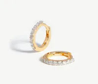 Missoma Fine classic diamond huggies