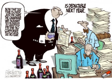 The tax crooks of corporate America