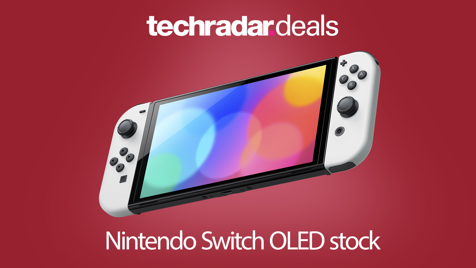 The Nintendo Switch OLED is in stock at  right now