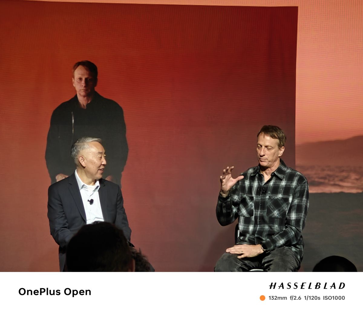 A photo captured on the OnePlus Open