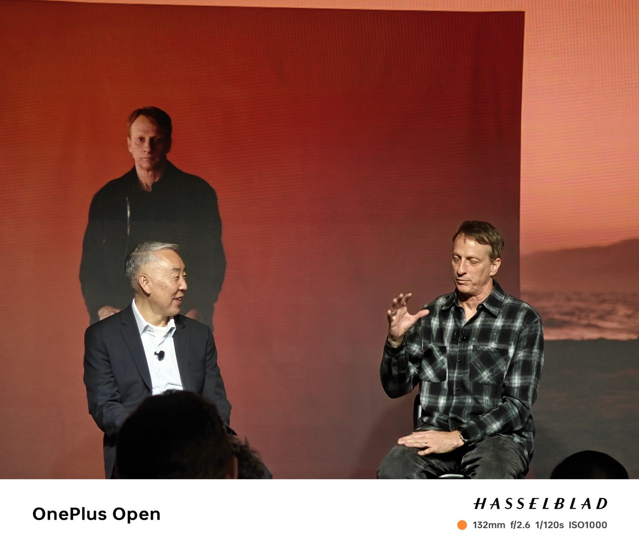A photo captured on the OnePlus Open